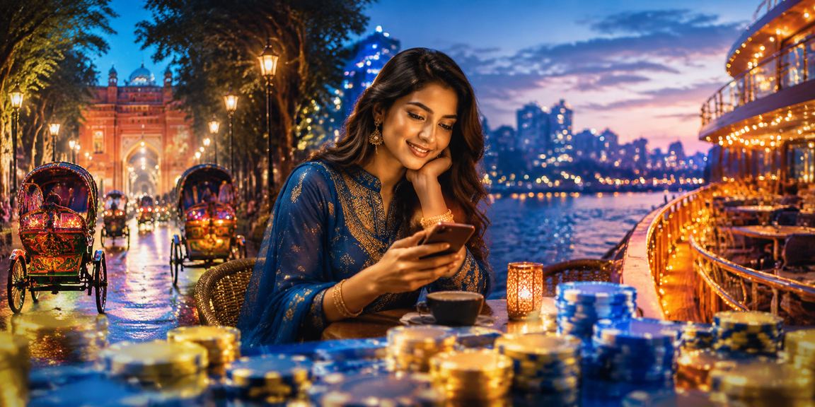 ঢাকায় রিকশার পটভূমিতে মোবাইলে ক্যাসিনো অ্যাপ ব্যবহার ও গোপনীয়তা